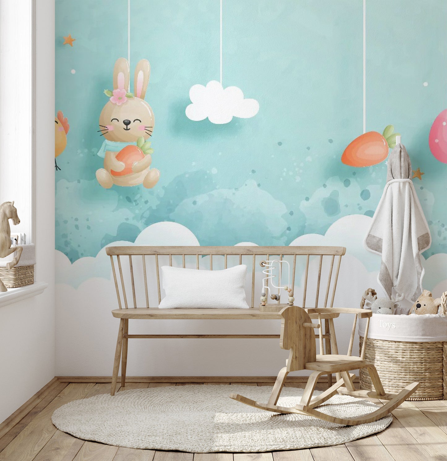 Kids Easter Wallpaper Murals for springtime fun