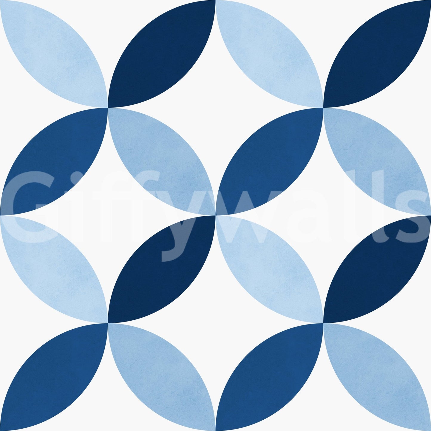 The composition is symmetrical or repeating.