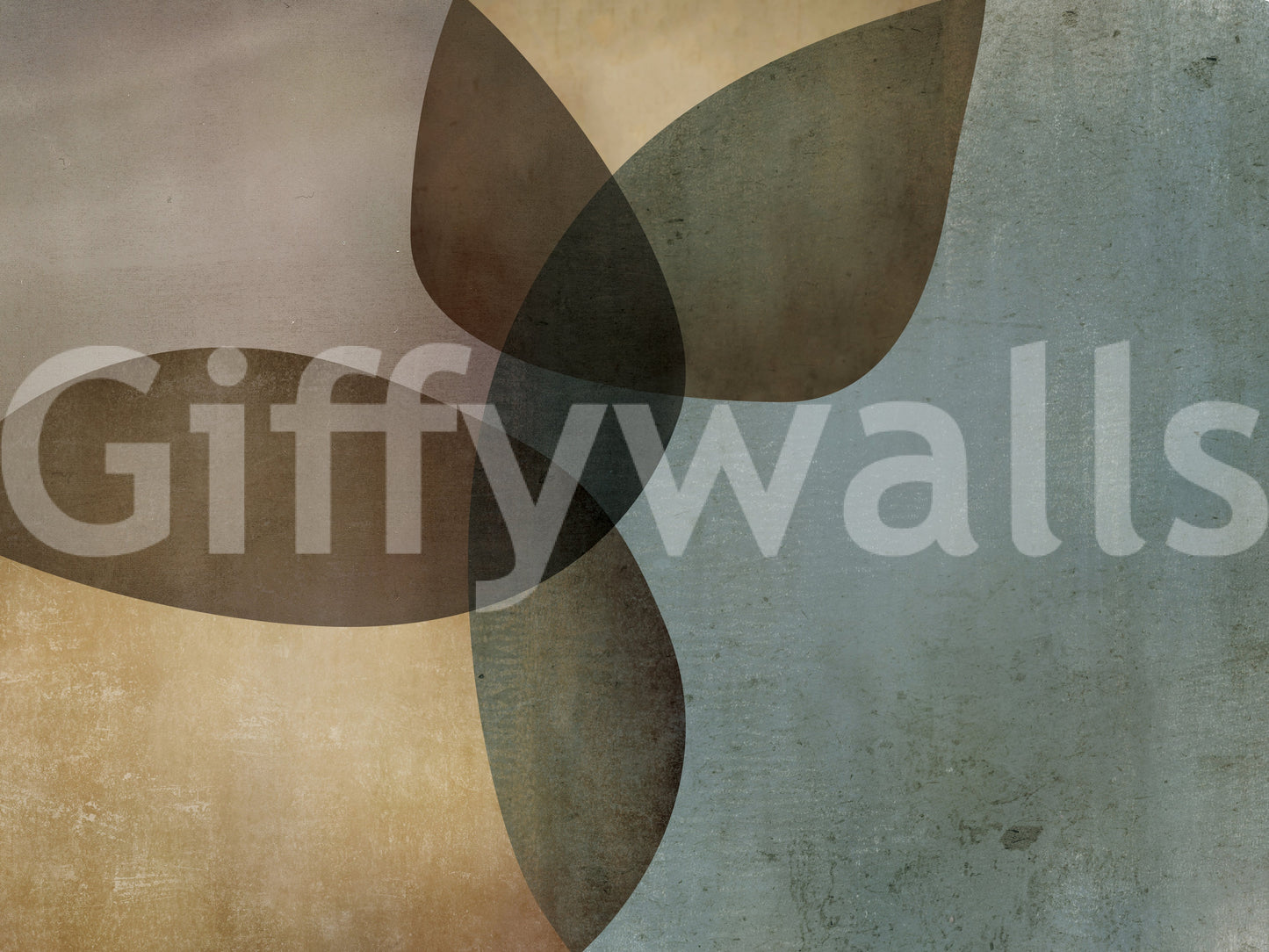 The wallpaper features a subtle, delicate pattern.