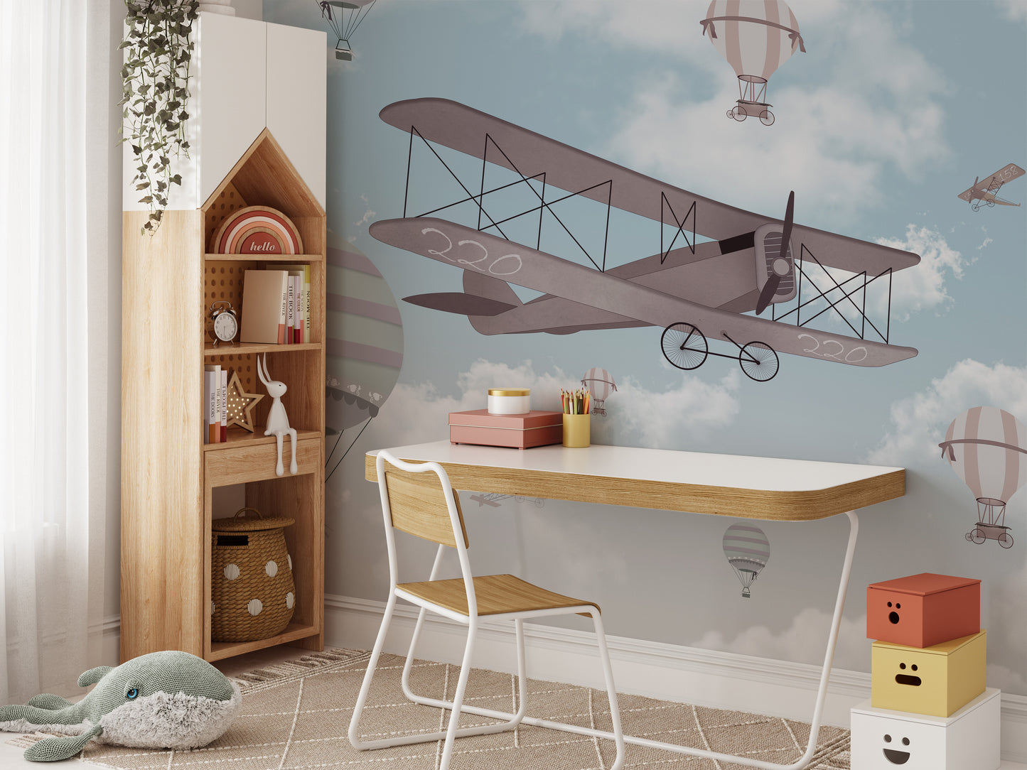 Imaginative aviation wallpaper