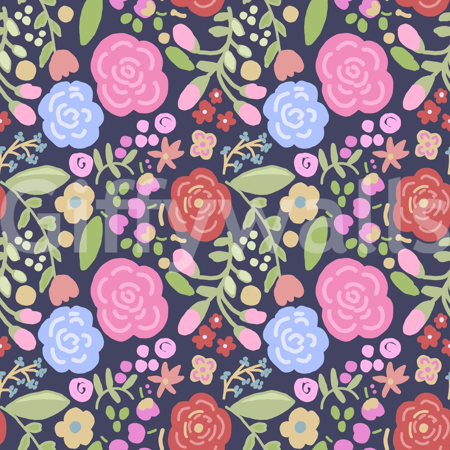 Charming Bloomscape spring bloom flowers Wallpaper