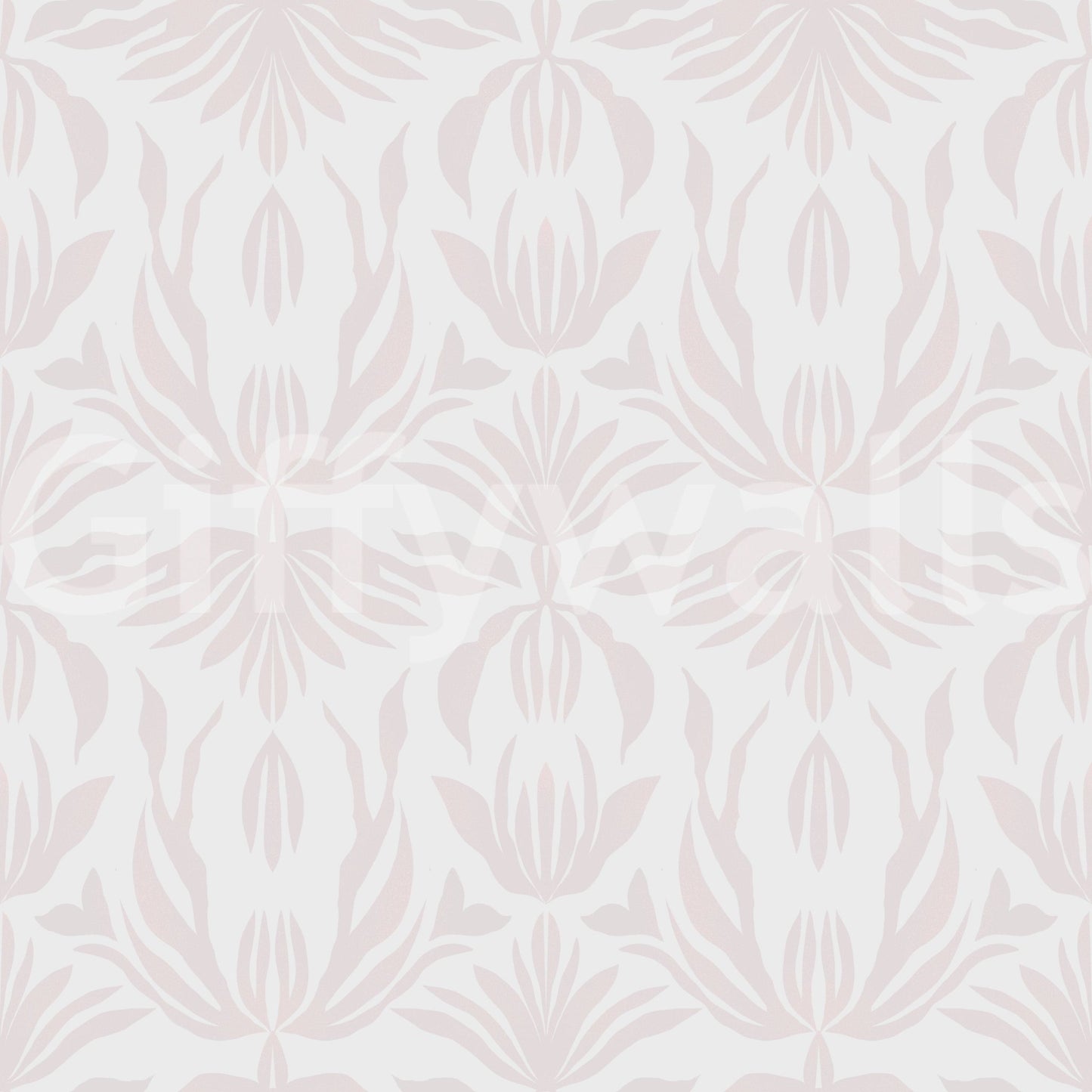 Blush Botanical Echo Wallpaper