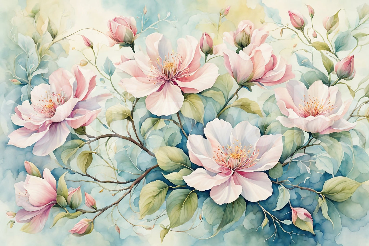 Blushing Blossoms