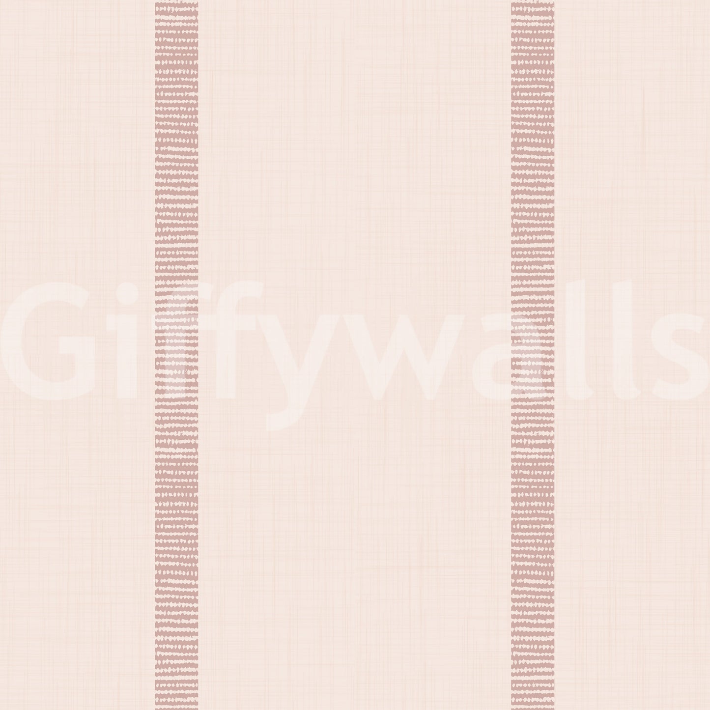 Boho Golden Harmony Stripes Beige Mauve Wallpaper
