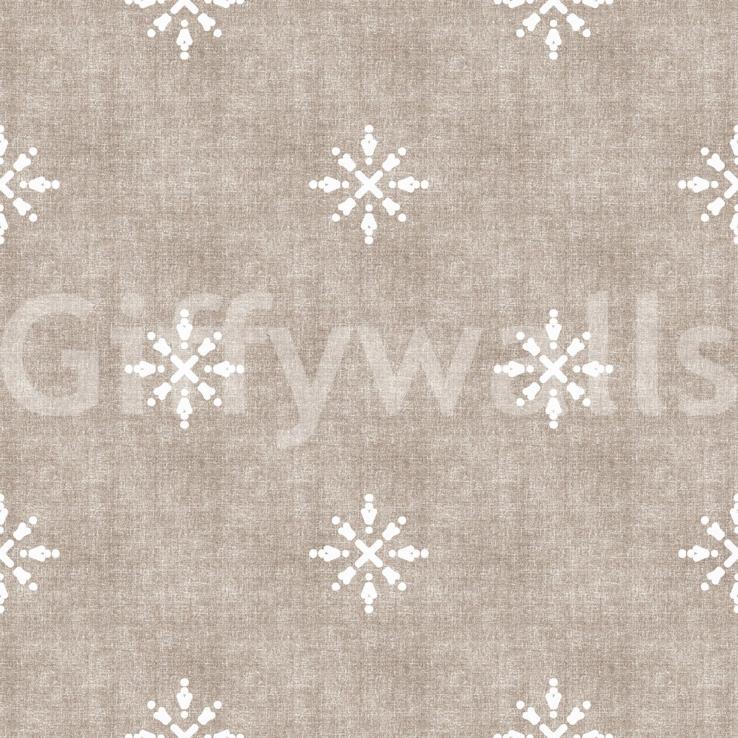 Boho Minimal Ornament Grunge Earthy Beige Wallpaper