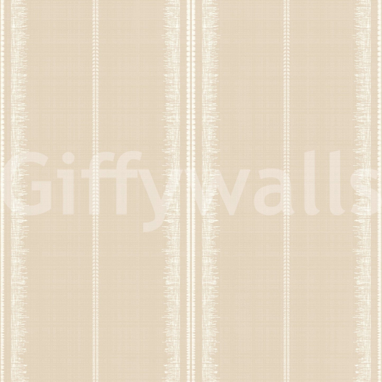 Soft sand stripes in Boho Stripes Sand wallpaper for a cozy atmosphere