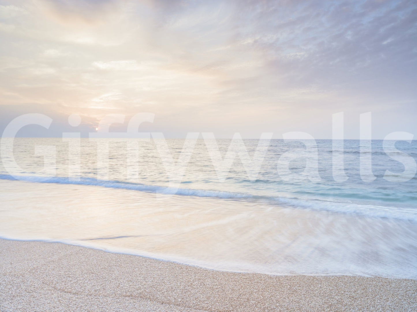 The image captures the delicate nature of the sea.