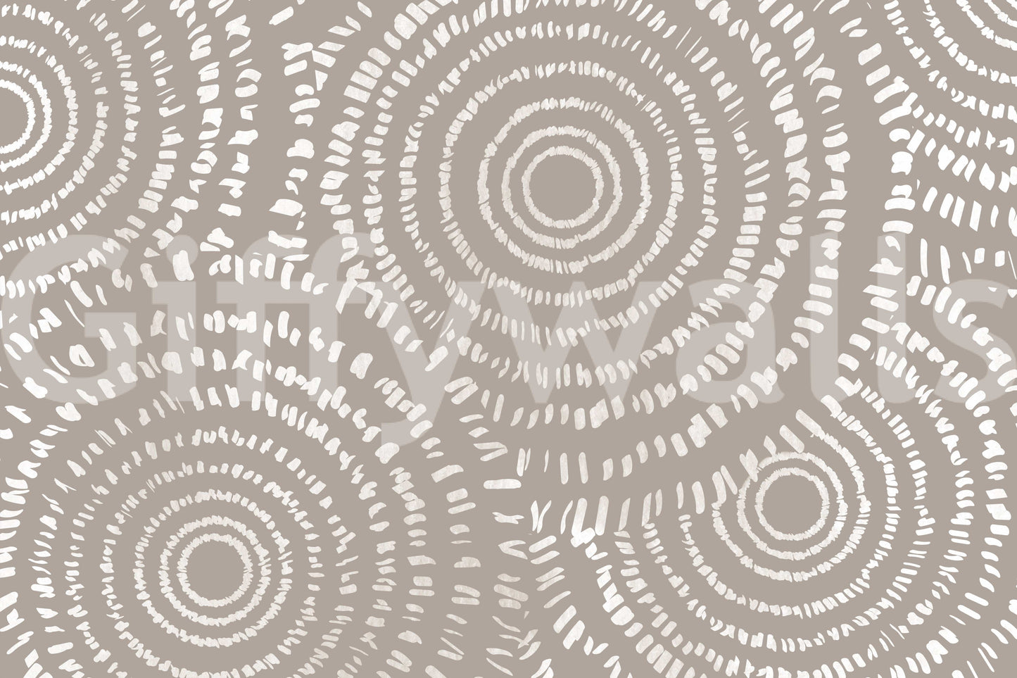 A tranquil subtle texture mural on the wallpaper.