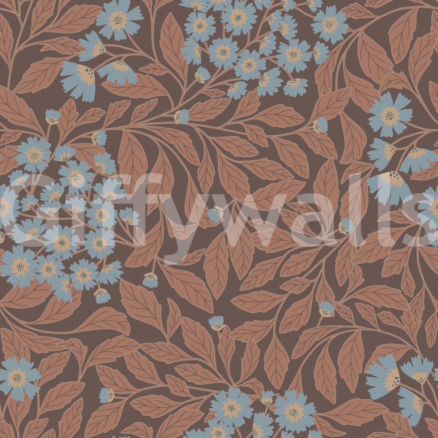 The design is non-realistic and interpretive.