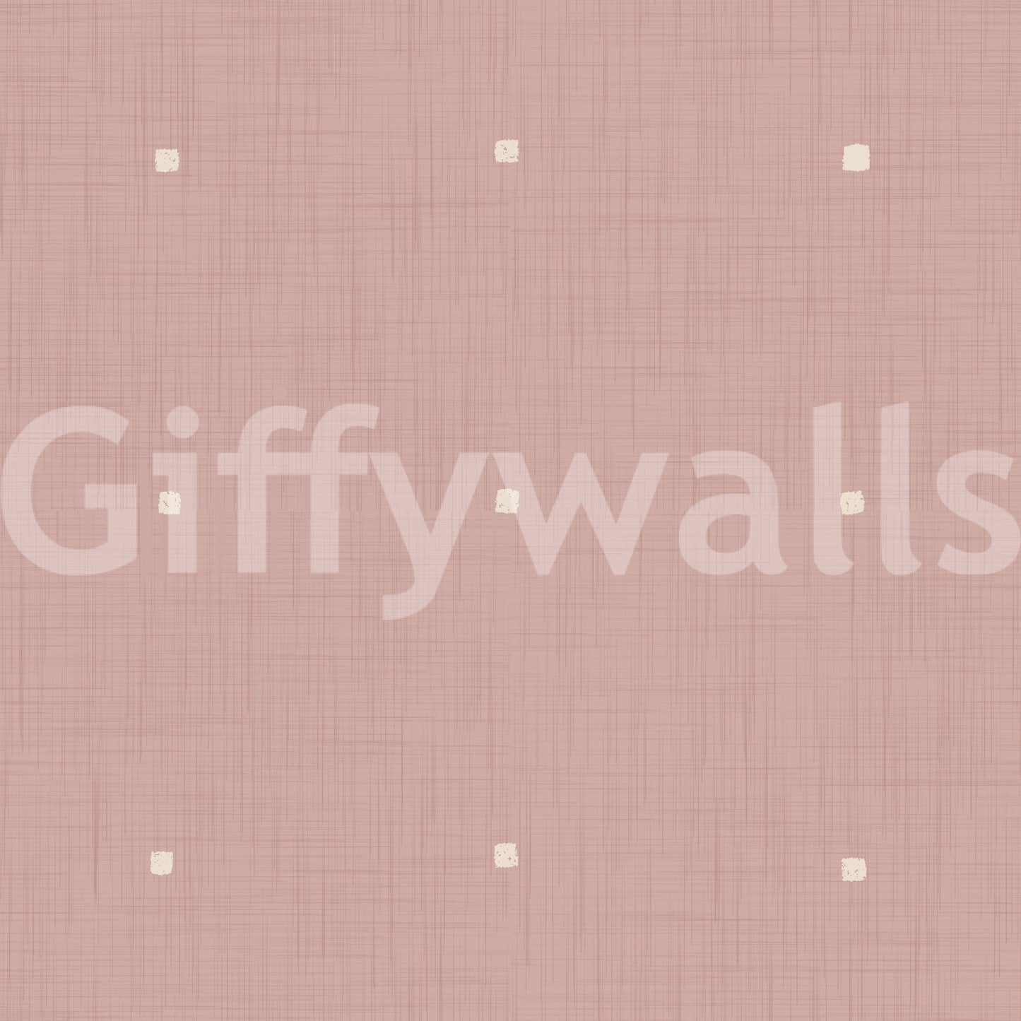 Subtle woven pattern Dusty Rose Grid wallpaper for walls gentle rose shade