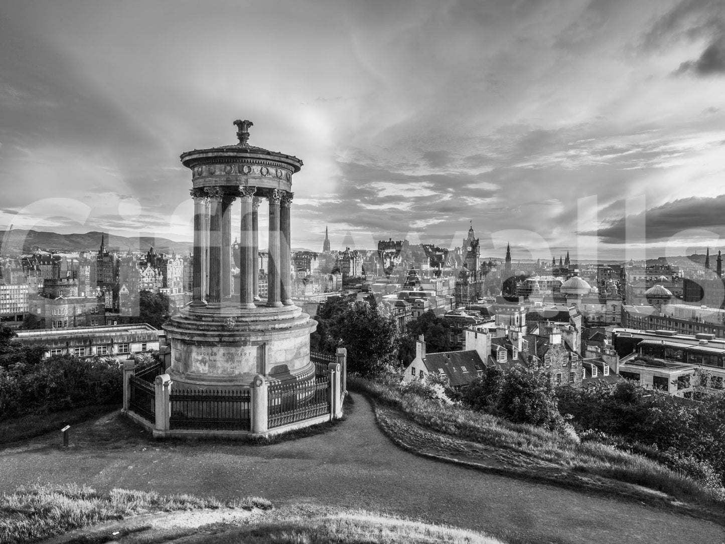 Classical City Charm Wall Mural