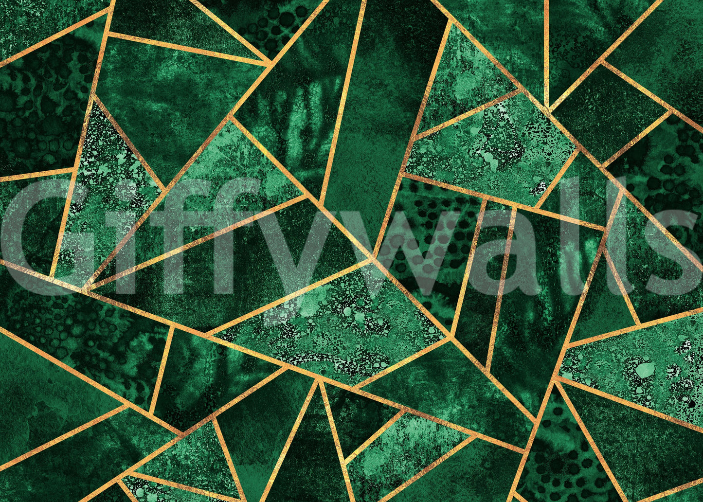 A high-quality minimalist block wall mural for walls.