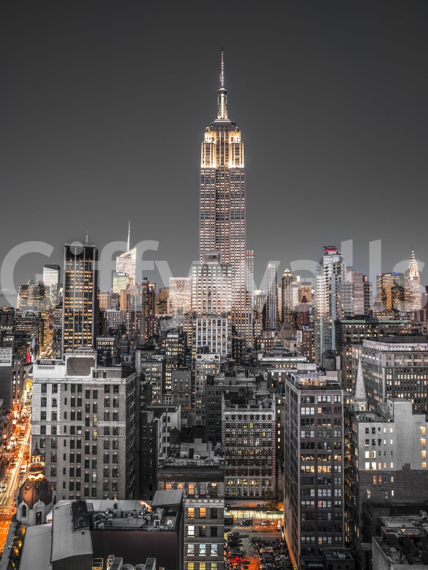 Empire State Building Wall Mural