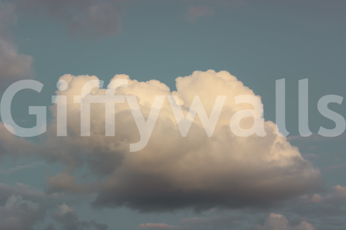 A detail of the warm tones in the sky.