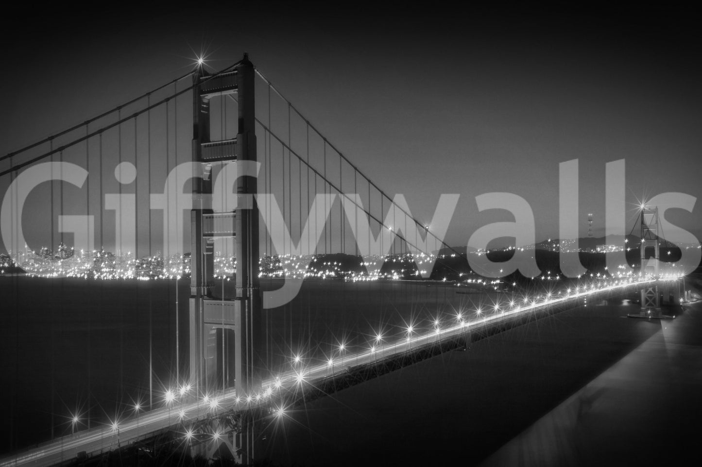 Calm botanical mural design for interiors