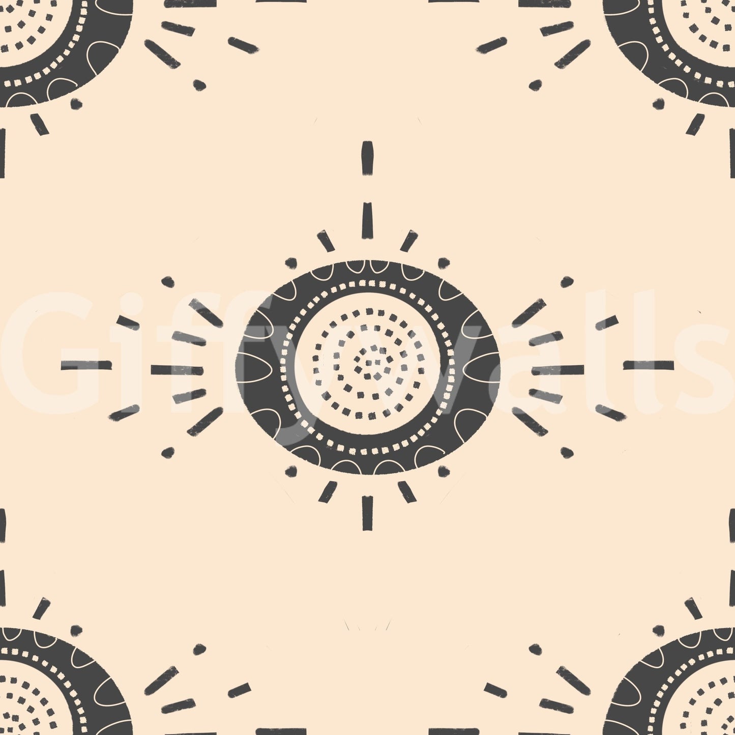 Clean lines and soft floral design for a serene, elegant atmosphere