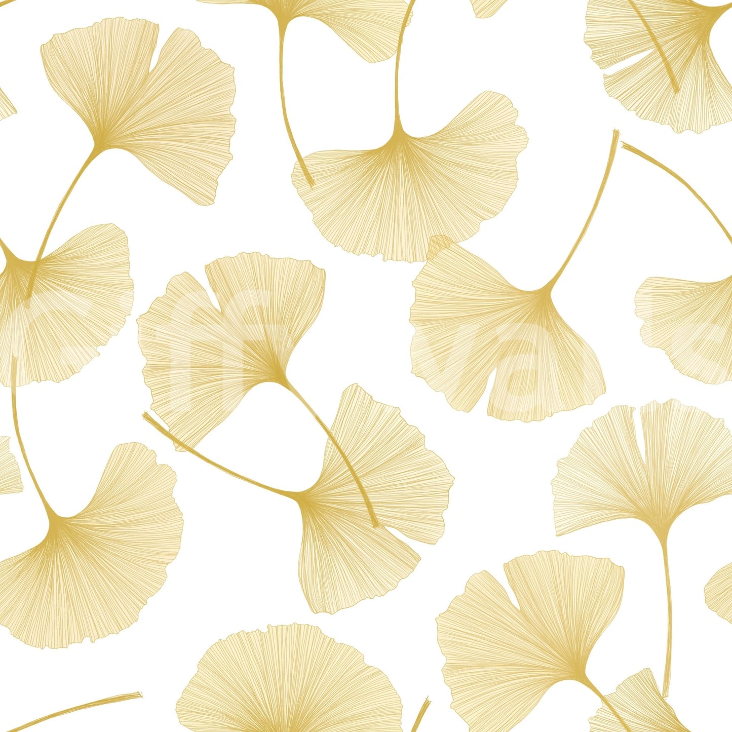 Golden Ginkgo Breeze Wallpaper
