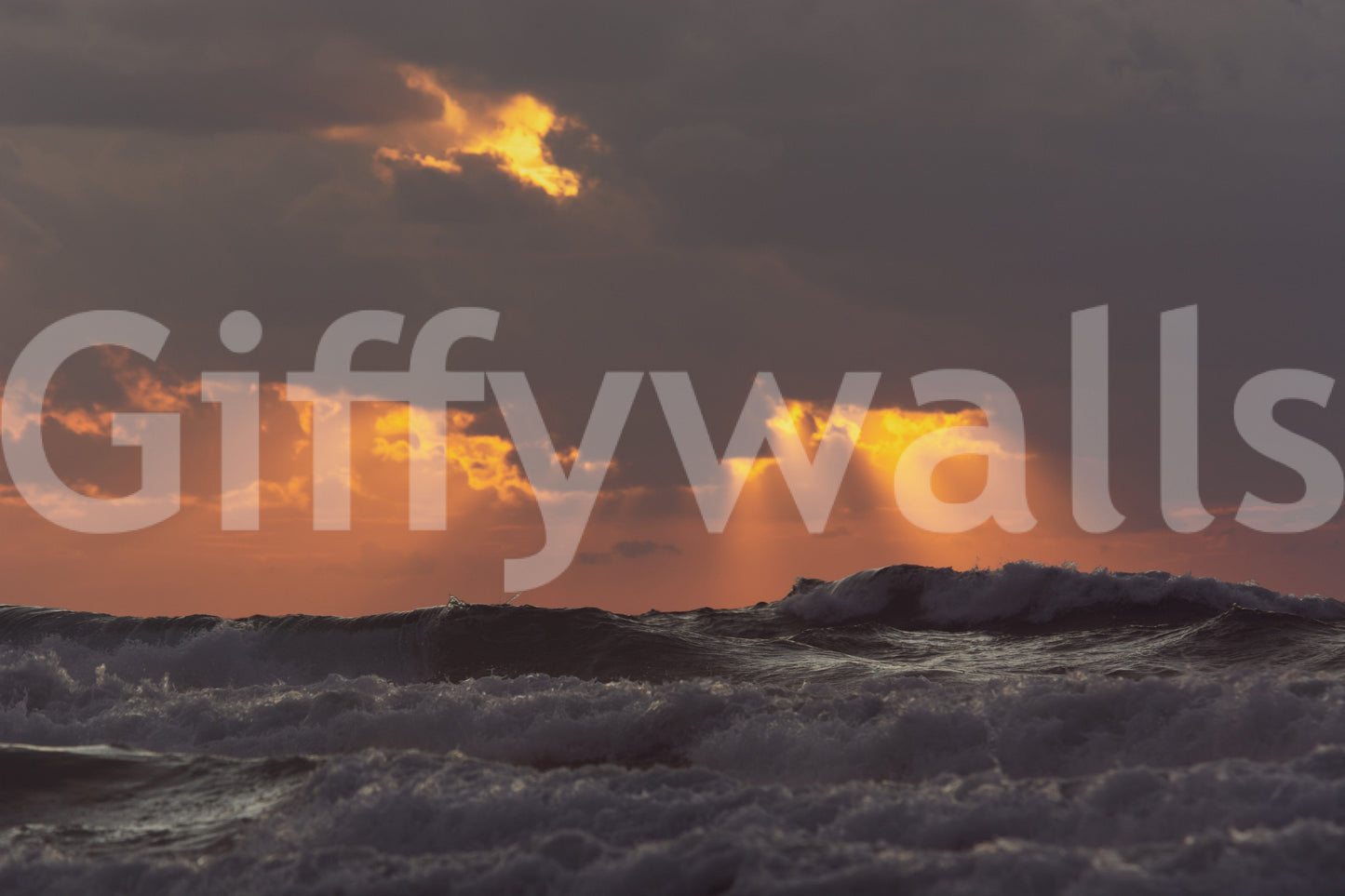 A detail of the brushstrokes and tones in the design.