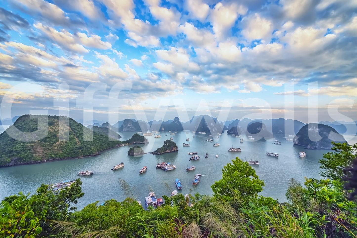 Halong Bay Vista Wall Mural