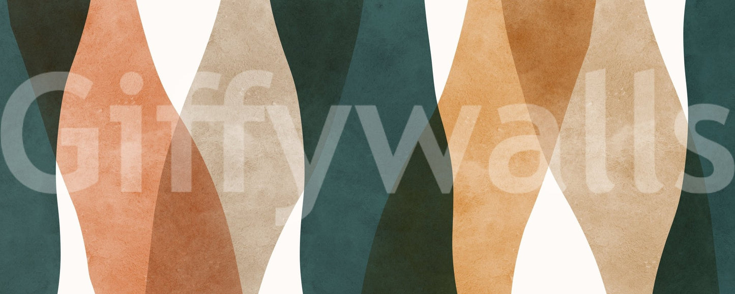 The Harmony Arcs mural makes a sophisticated and subtle statement.