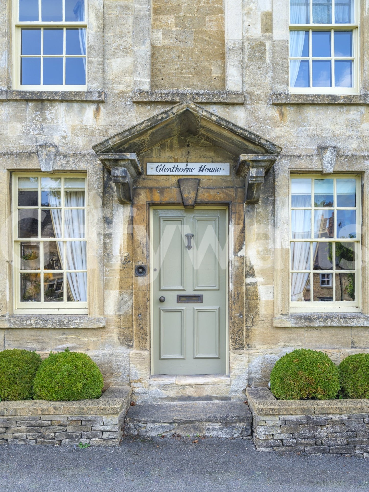 Historic Stone Home Wall Mural