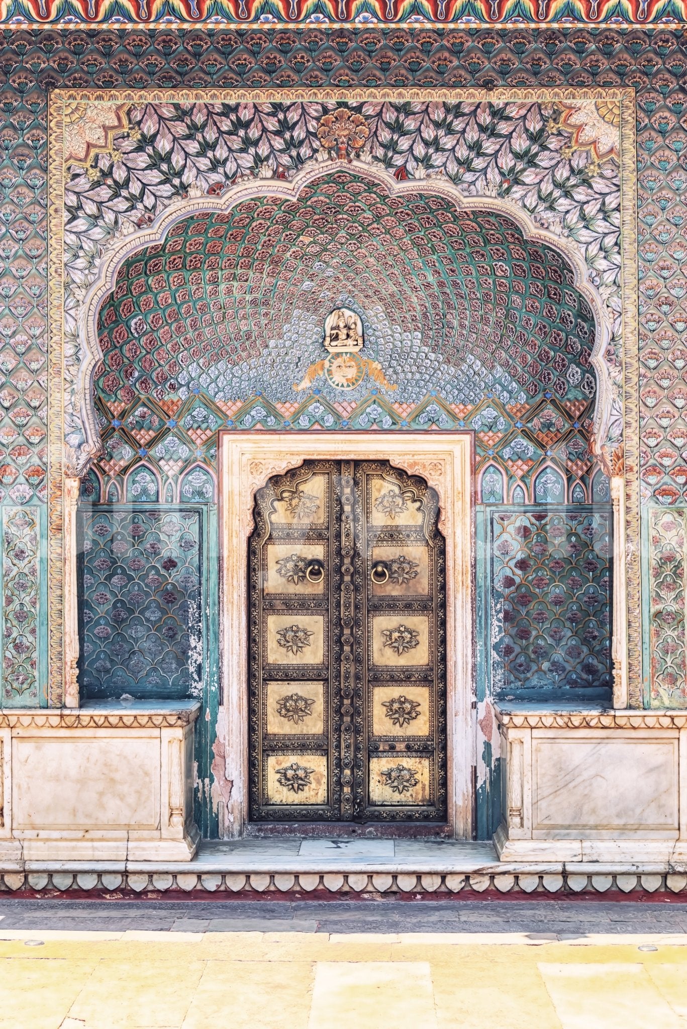 Indian Palace Door Wall Mural