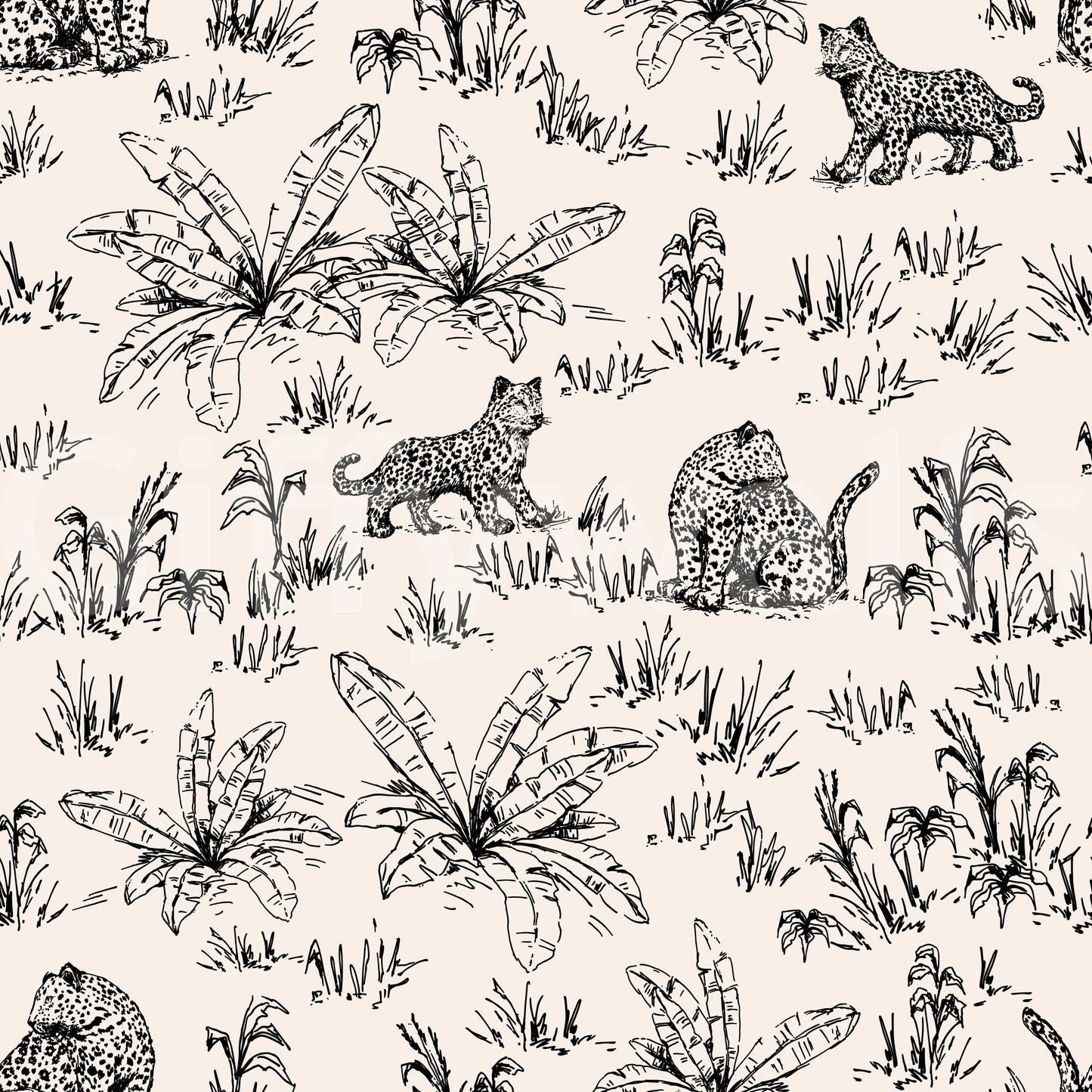 This wallpaper is suitable for a living room, a study, or a creative space.