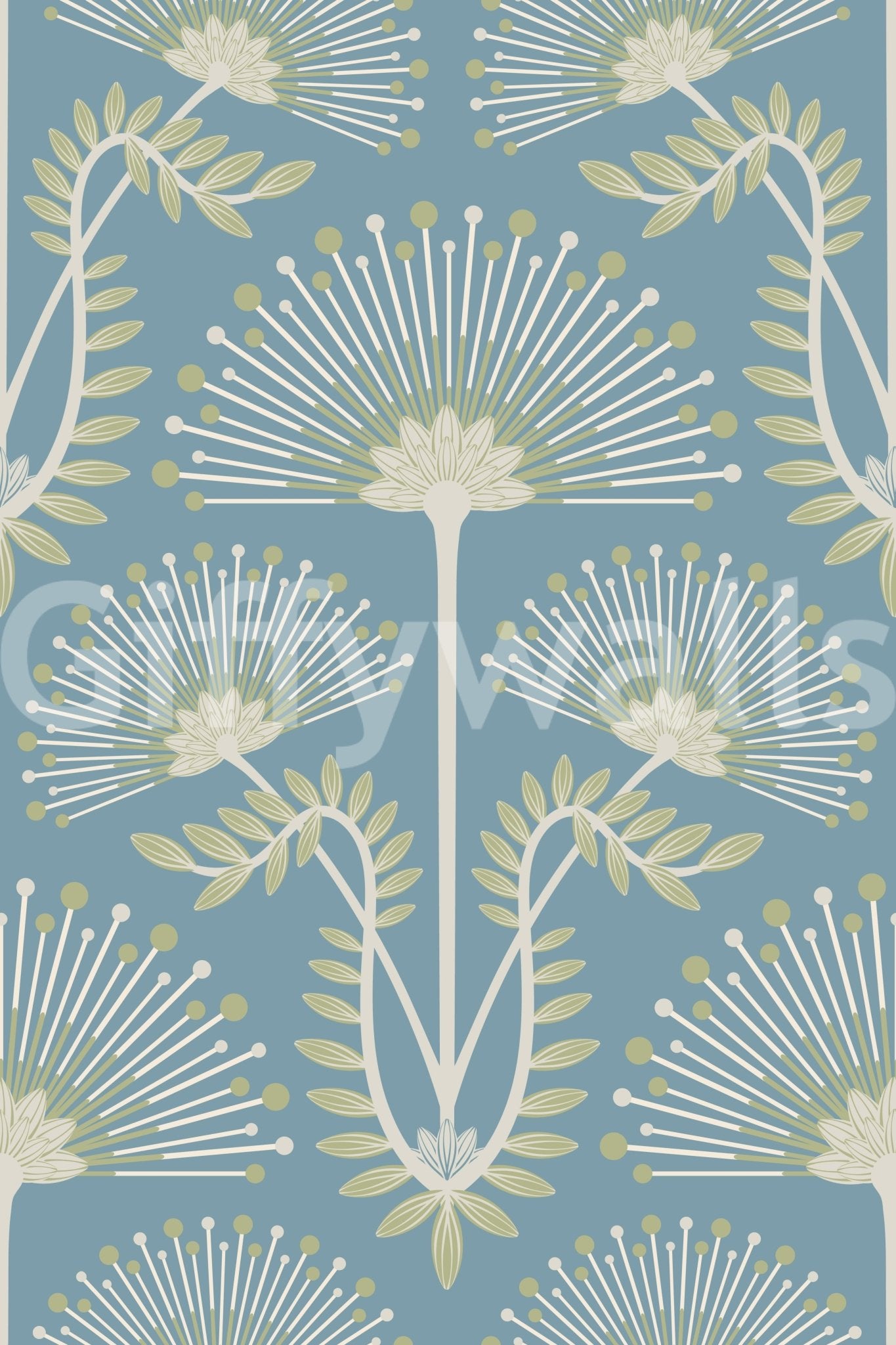 Provides a grand and artistic backdrop.