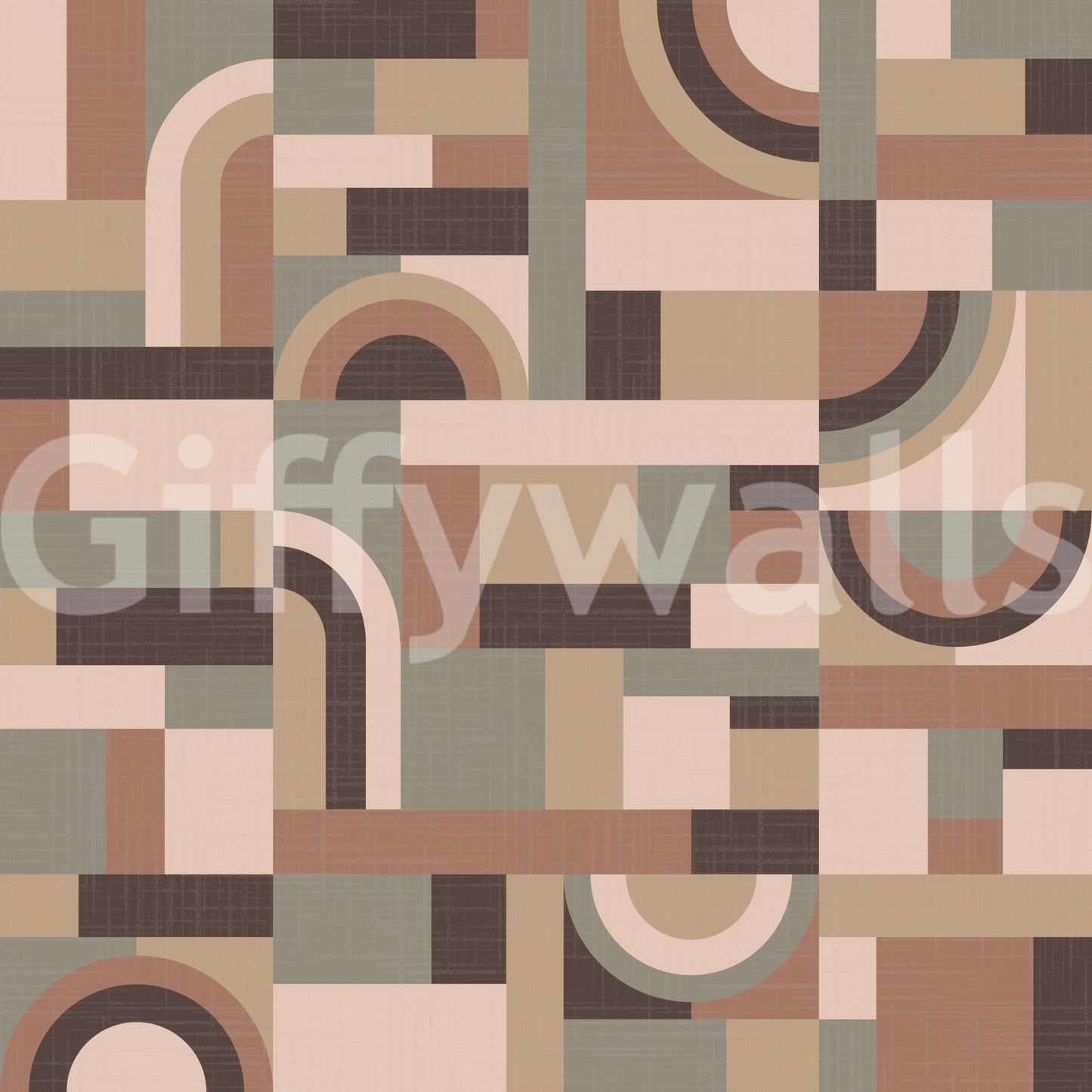 The wallpaper has a smooth, non-reflective matte finish.