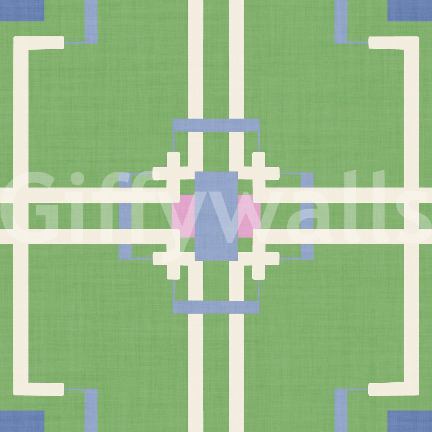 Bright and stimulating wall art.