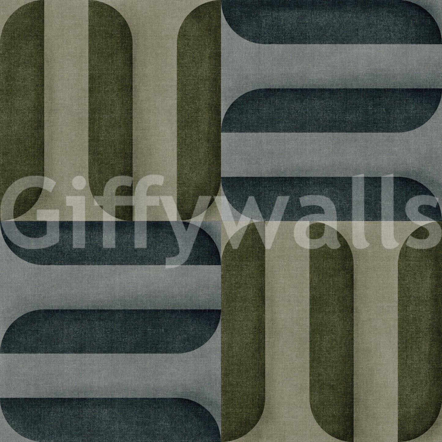 Modern Textured Signs Winter Wallpaper