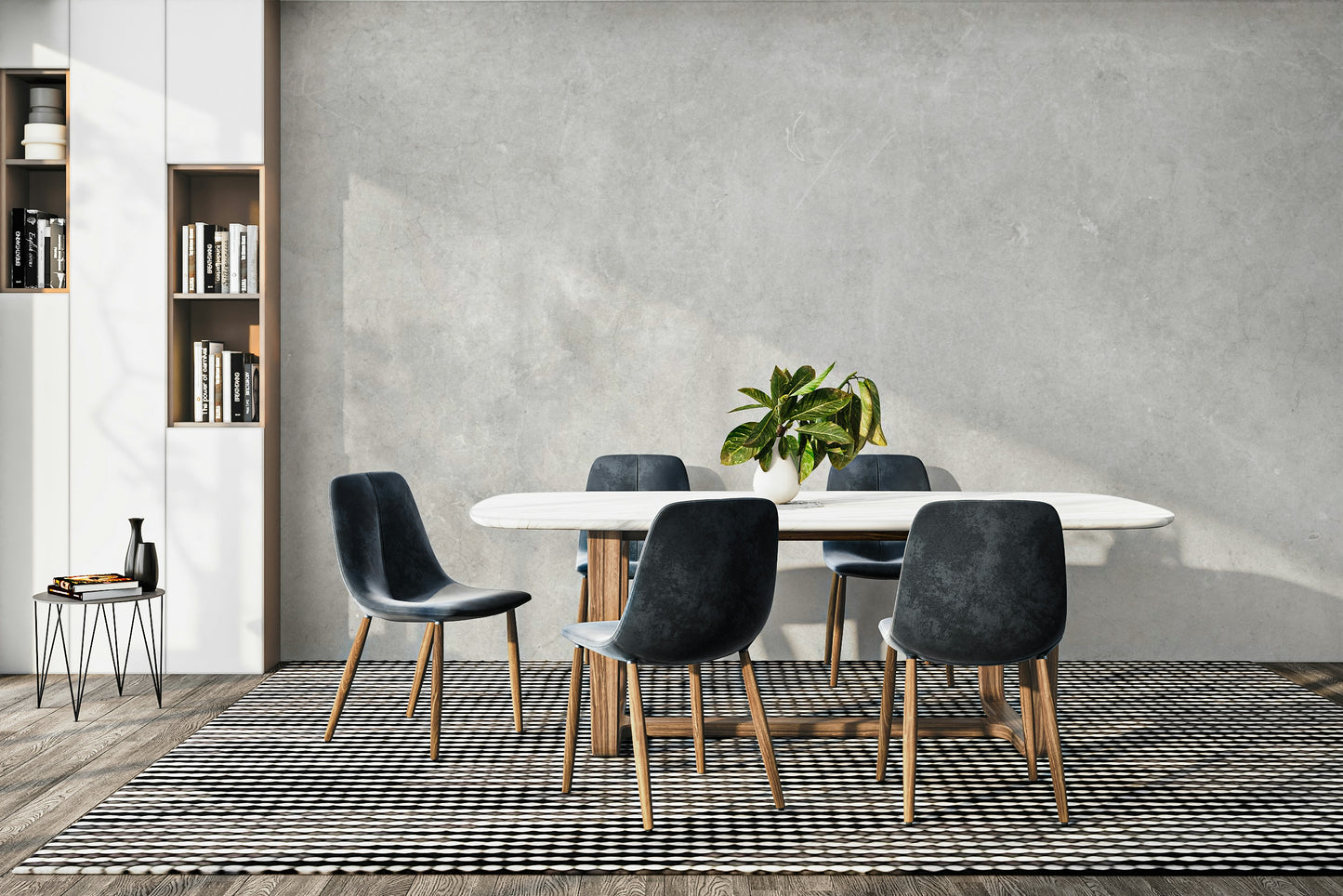 Natural Subtle Concrete Wallpaper Mural