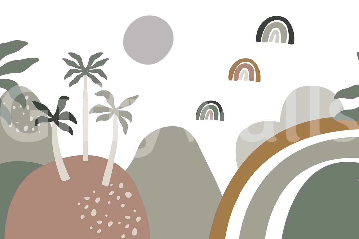 The style is painterly or a detailed illustration.