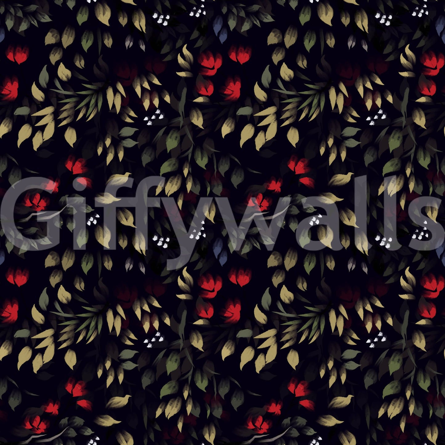 Secret Garden Noir Wallpaper