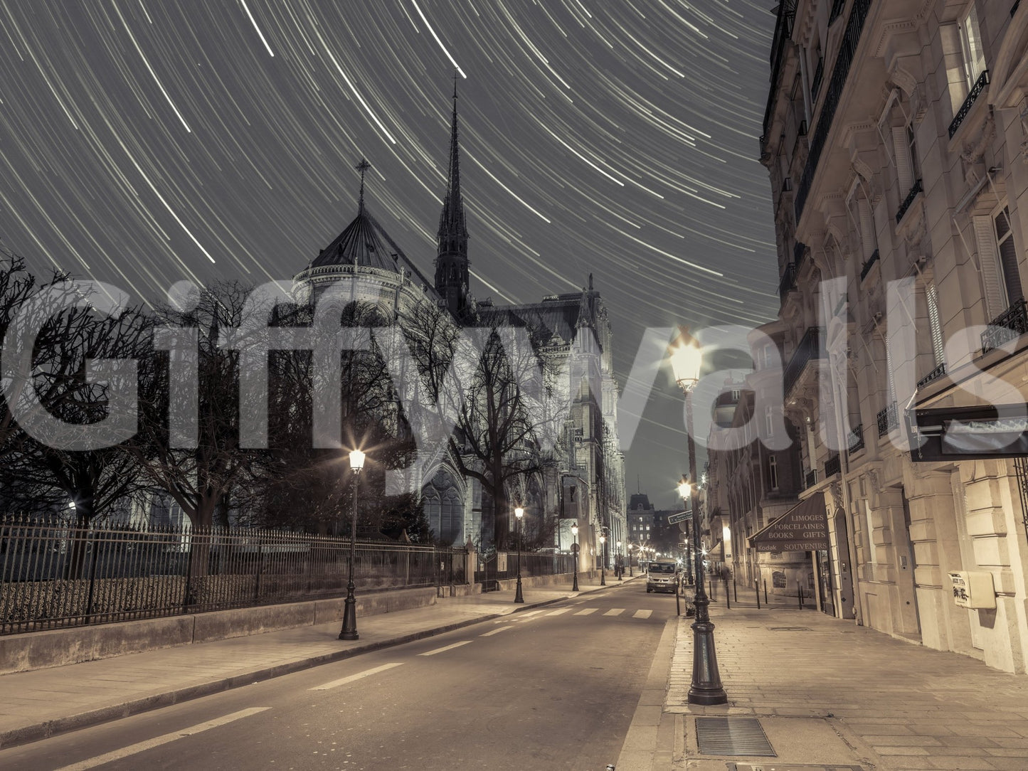 Wall decor evoking the timeless charm of Paris.