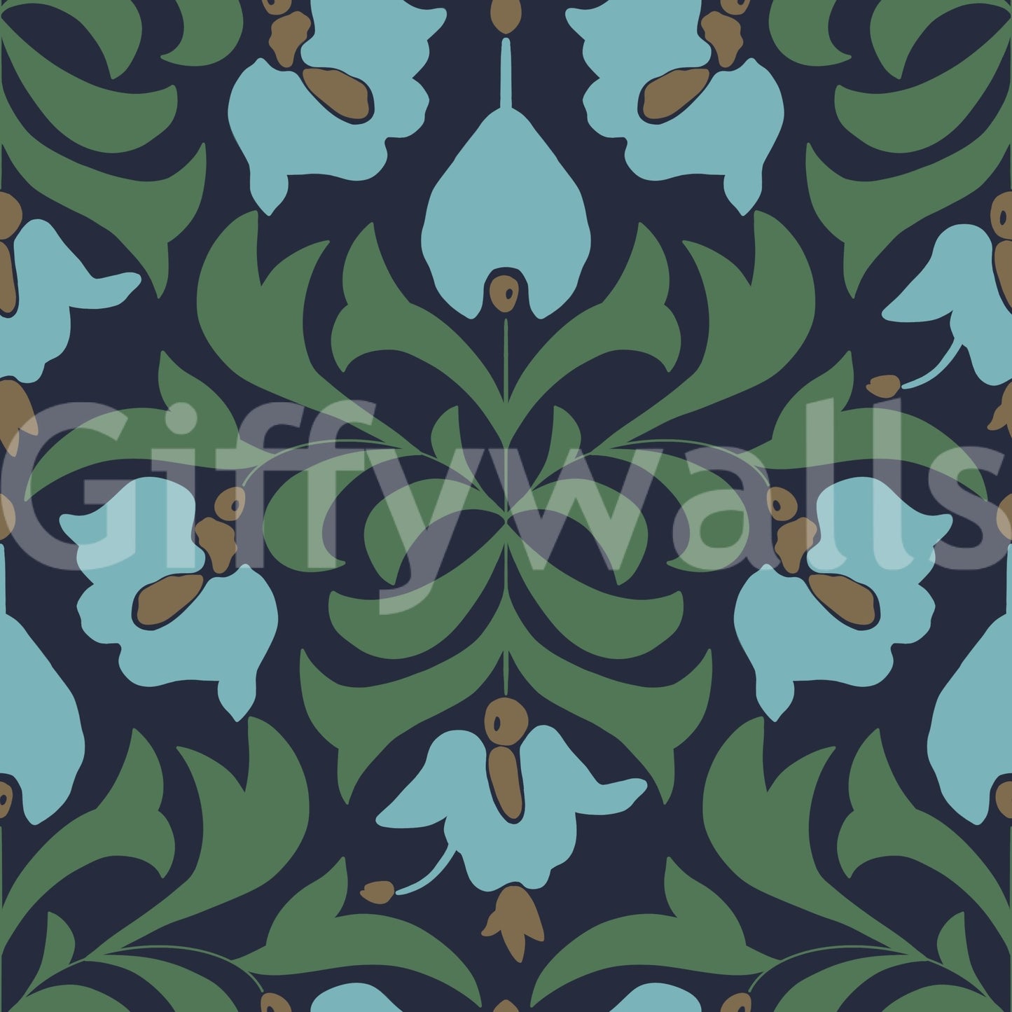 Provides a striking backdrop for furniture.