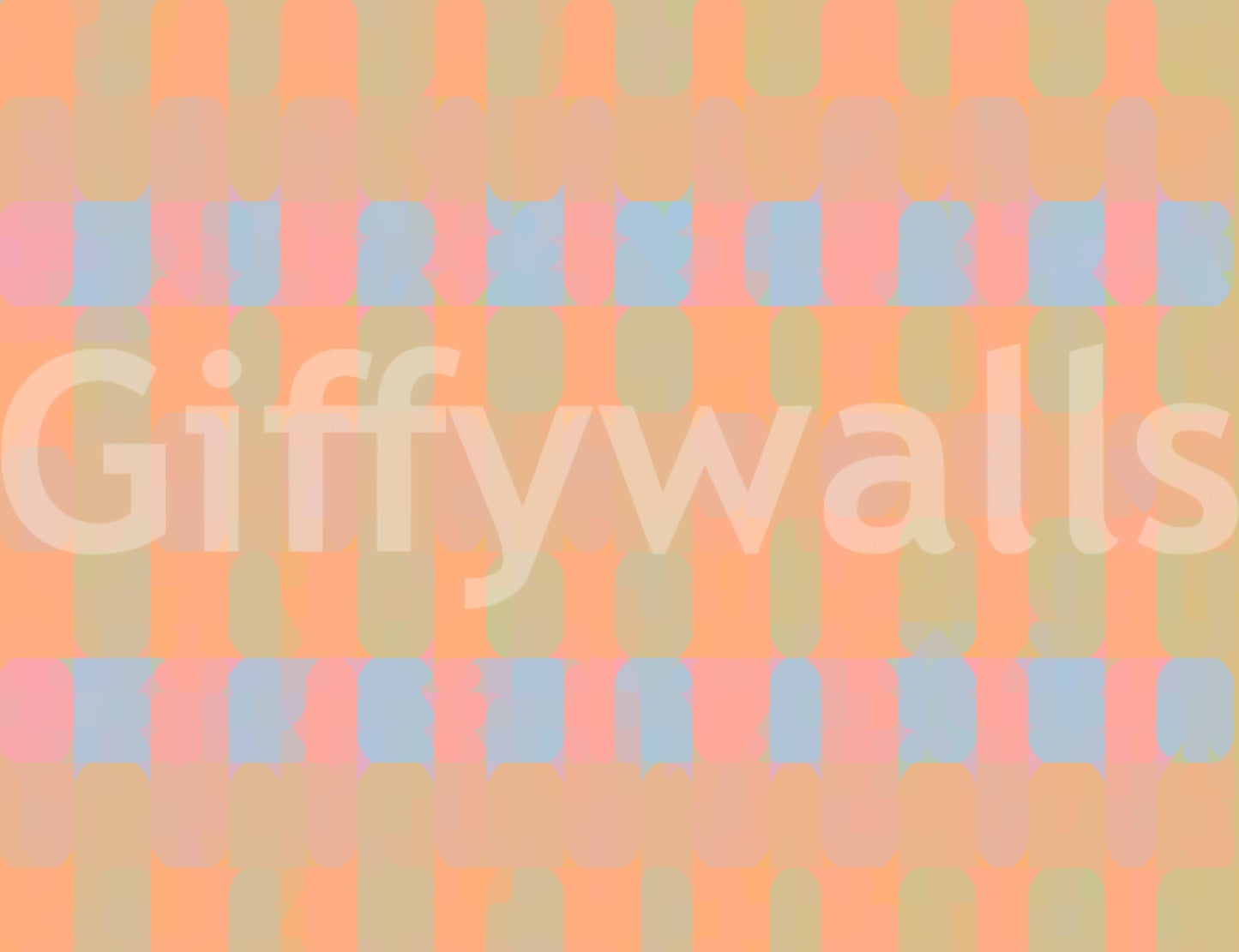 Modernist geometric wallpaper print colorful home upgrade