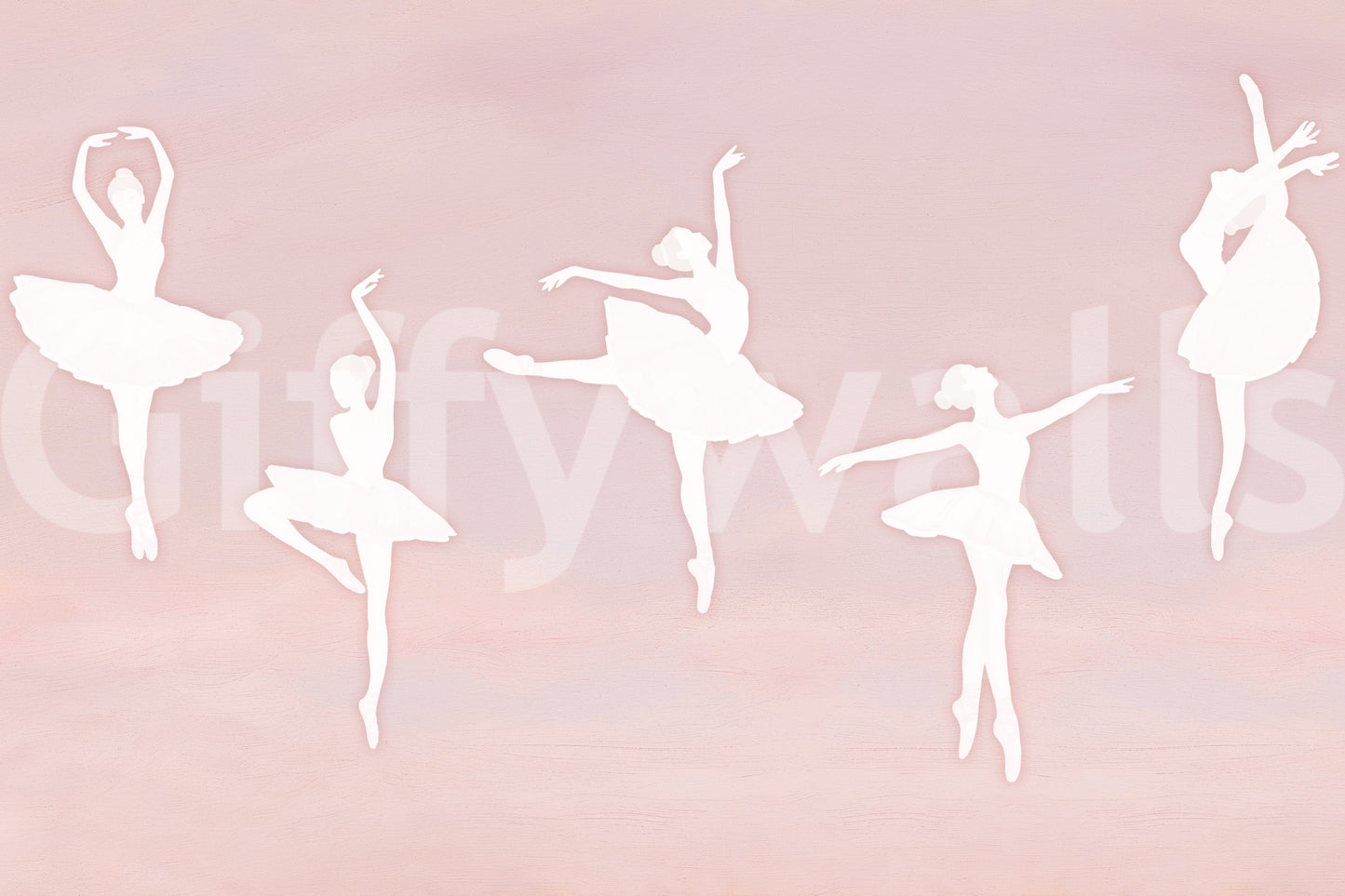 The style is a soft-focus illustration or a painterly design.