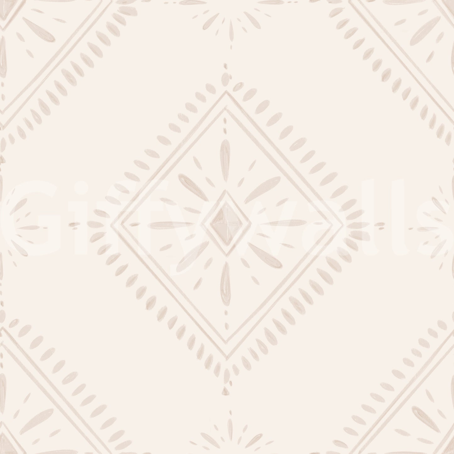 Understated geometric wallpaper