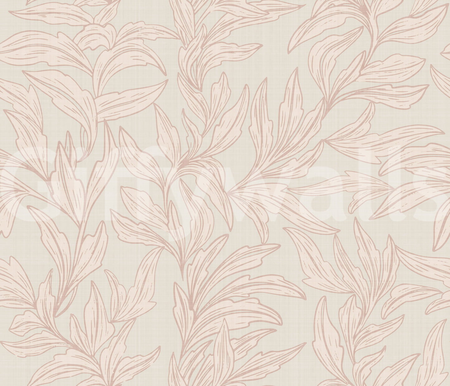 Roseate Leaves Wallpaper