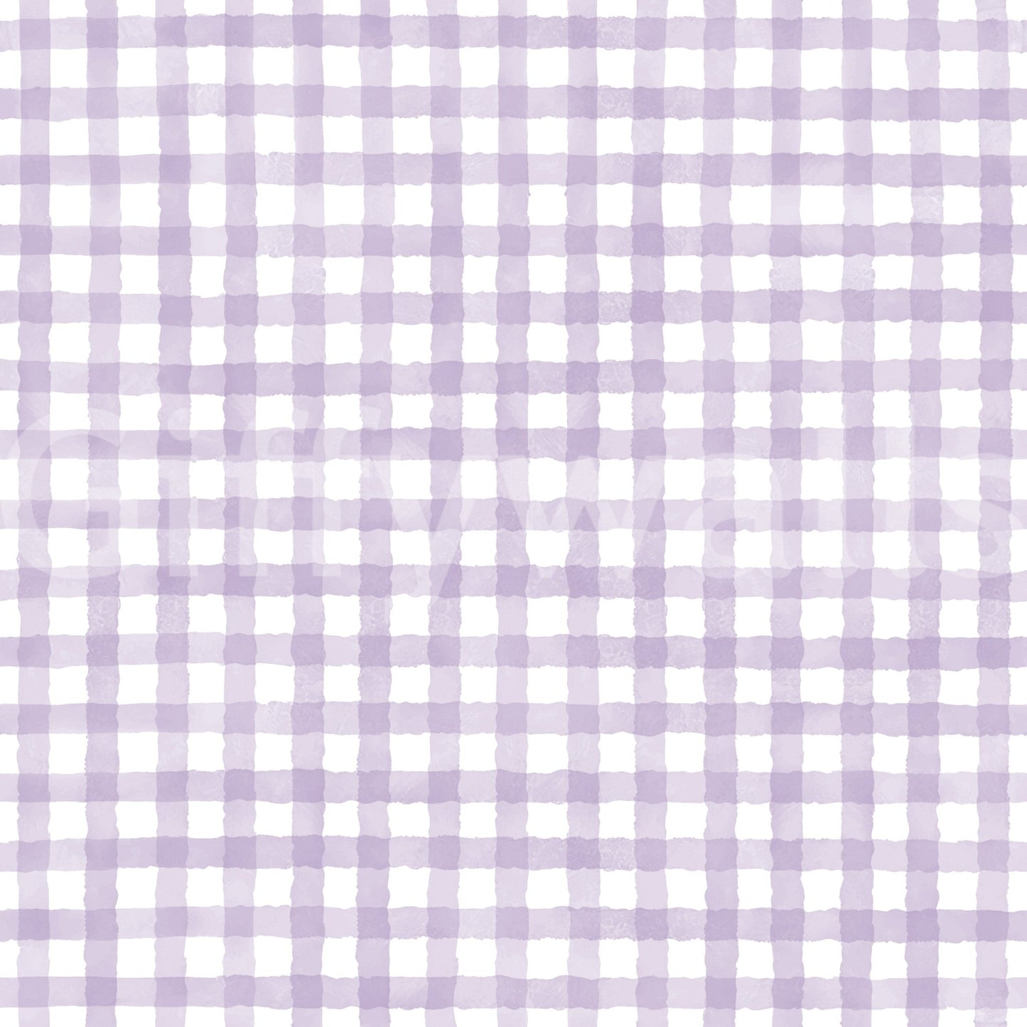 Violet check wallpaper with rustic texture