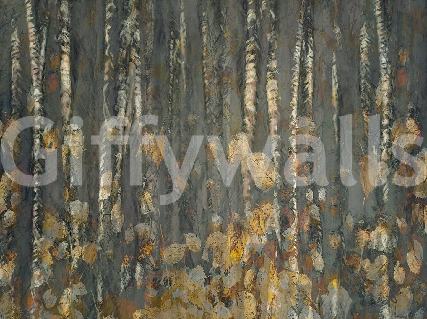 Autumn Woods Wall Mural -2382515