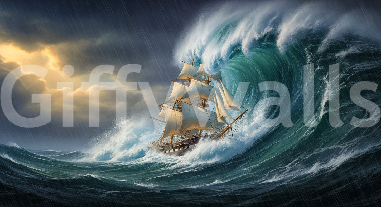 Storm's Fury Wall Mural