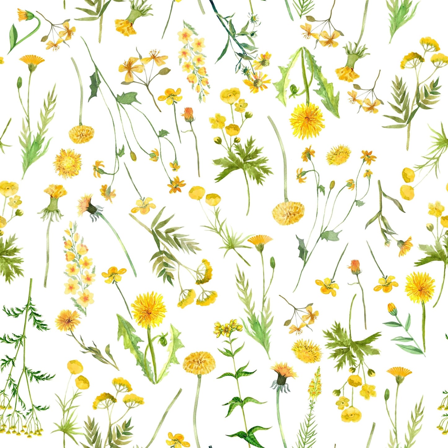 Beautiful Sunny Meadow wall mural for kitchen bathroom walls.