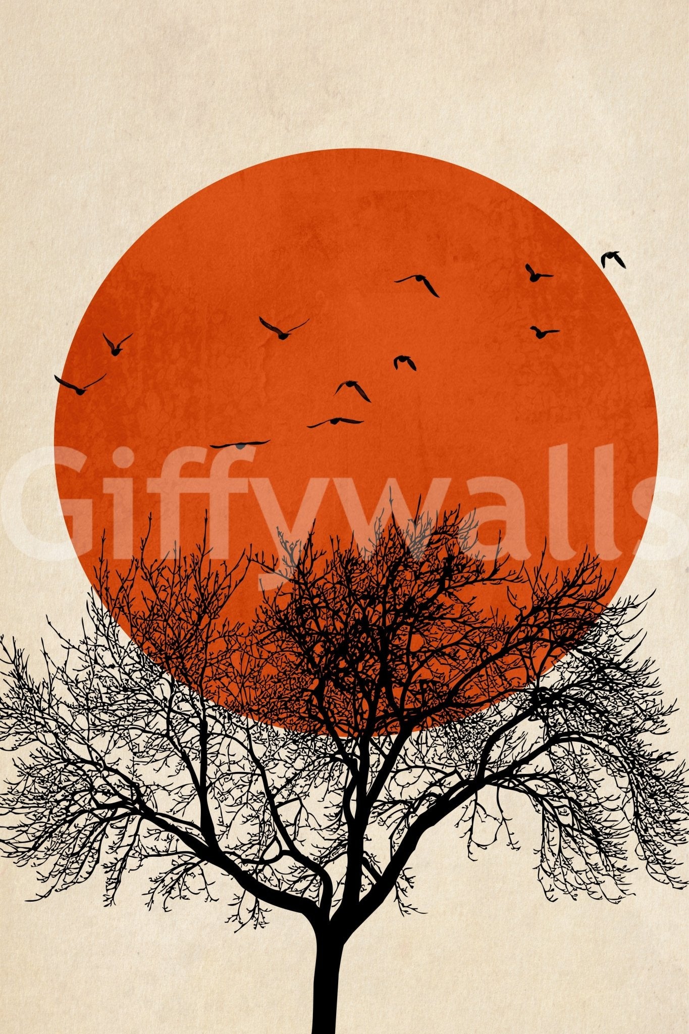 Suitable for a cheerful, modern, or calming interior.