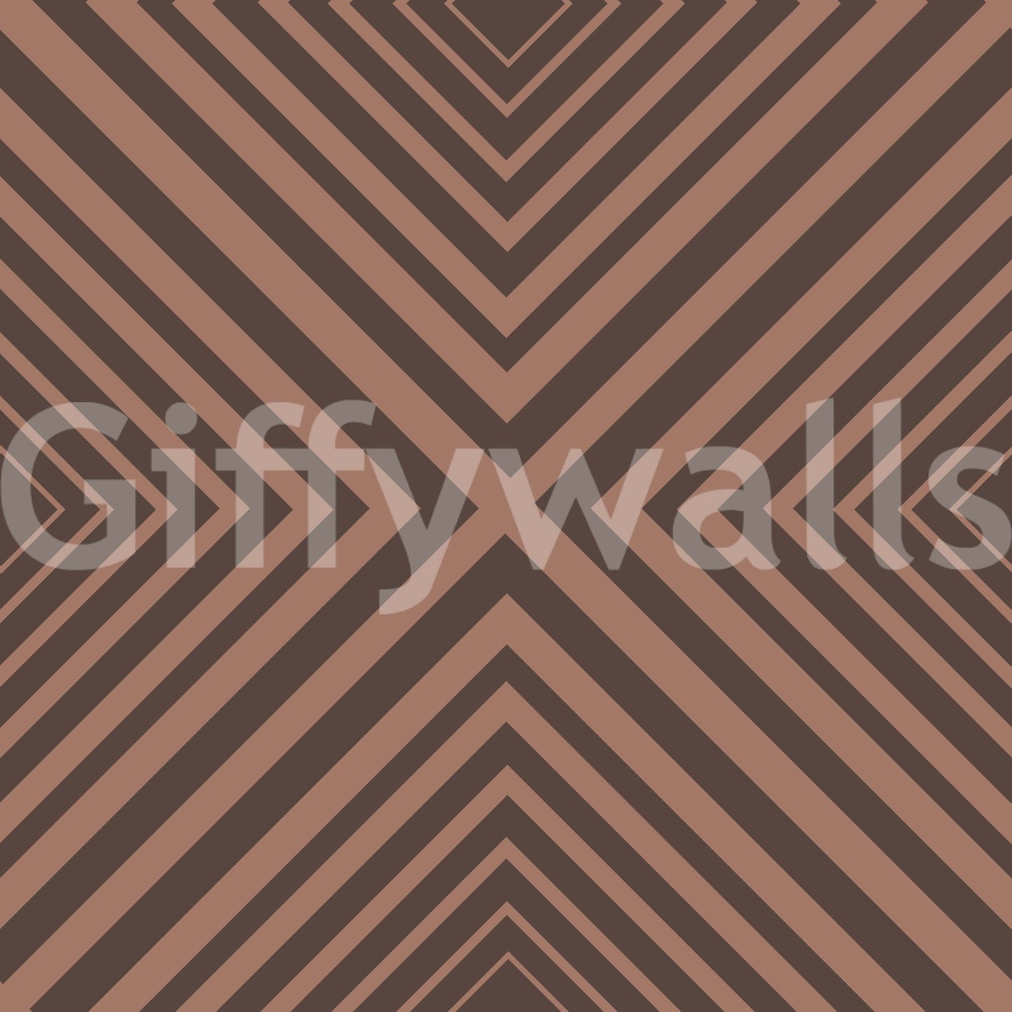 Terra Lines wall mural product, deep brown stripes, stylish room application.