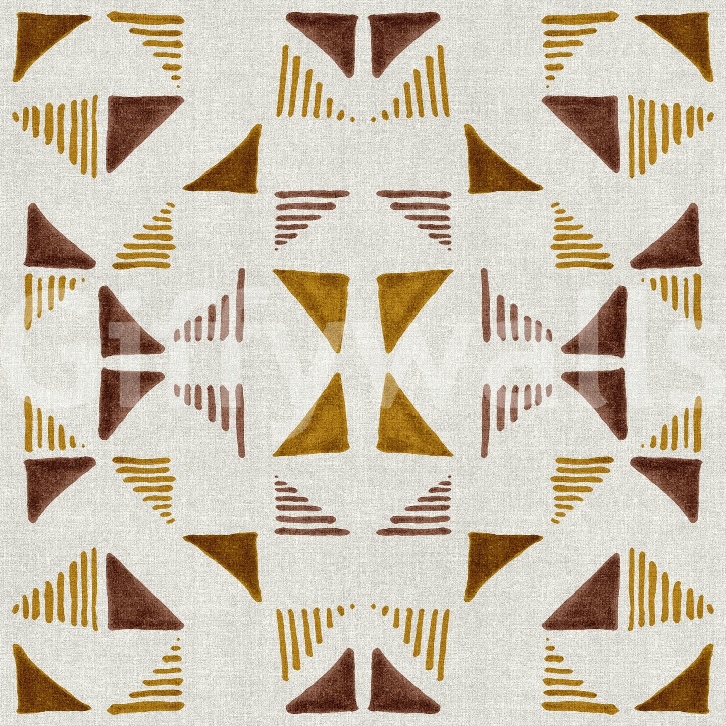 Triangles Composition Warm Wallpaper