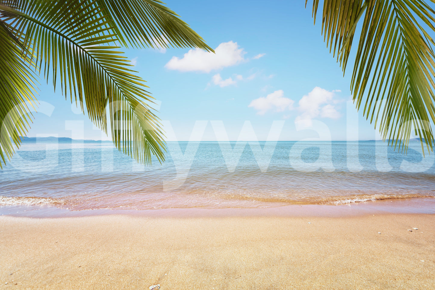 Tropical Shore Wall Mural