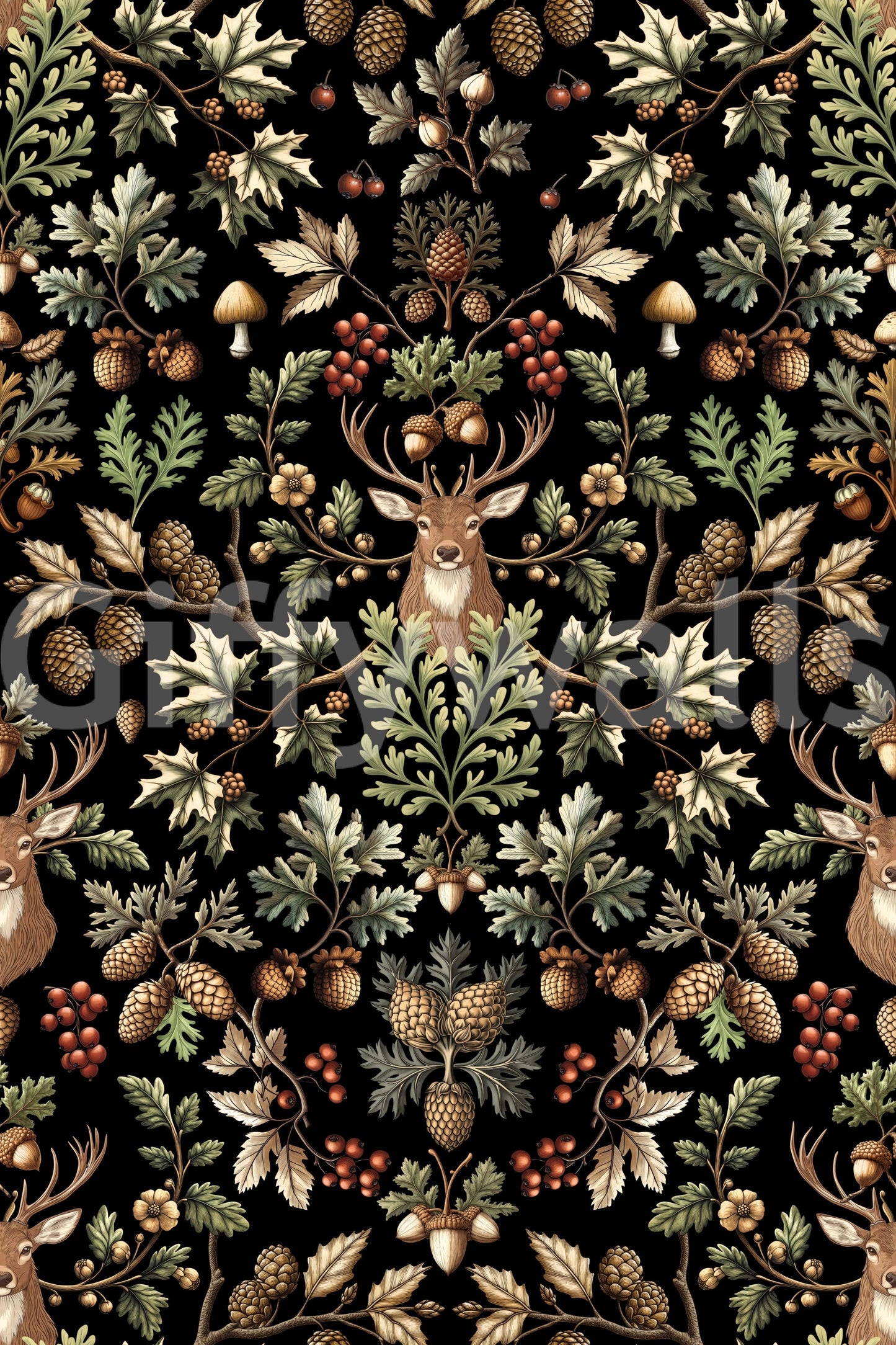 It adds a dramatic and artistic quality to a room.