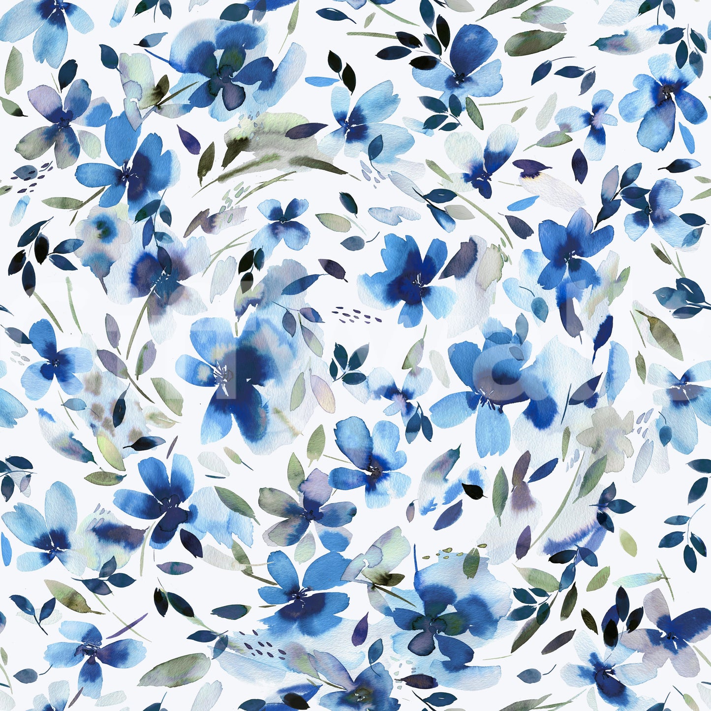 Aquatic Summer Flowers Wallpaper